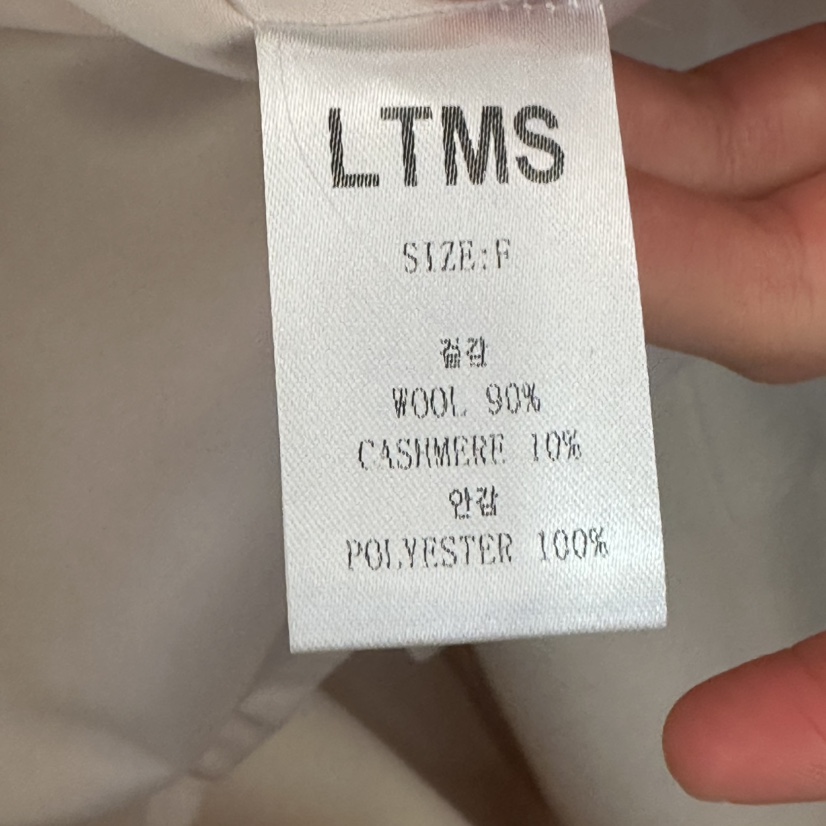 LTMS東大門㊣代購女裝新款職業真品休閑時尚人氣中長款大衣LTMS中長款大衣