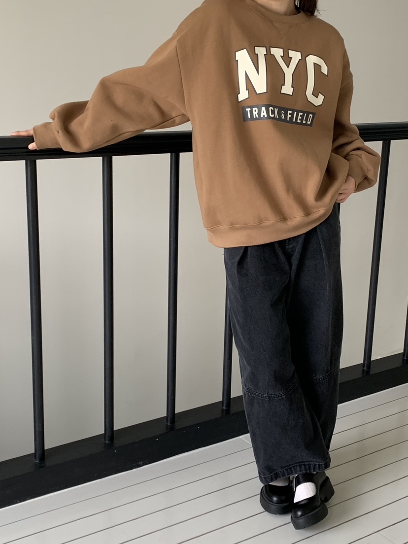 LOVE MY SANTA東大門㊣代購女裝新品25秋冬熱賣真品休閑衛衣Santa/LOVE MY SANTA衛衣圖色2