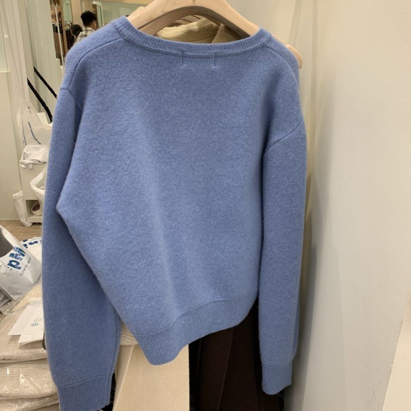 AMY GRACE韓國代購㊣女裝新款休閑真品熱賣職業推薦針織衫AMY GRACE針織衫