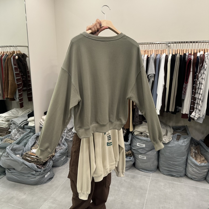 URBANSTORY/REMAKING東大門㊣直郵女士新品時尚人氣真品衛衣Remaking/URBANSTORY衛衣