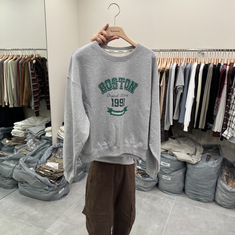 URBANSTORY/REMAKING東大門㊣直郵女士新品時尚人氣真品衛衣Remaking/URBANSTORY衛衣圖色2