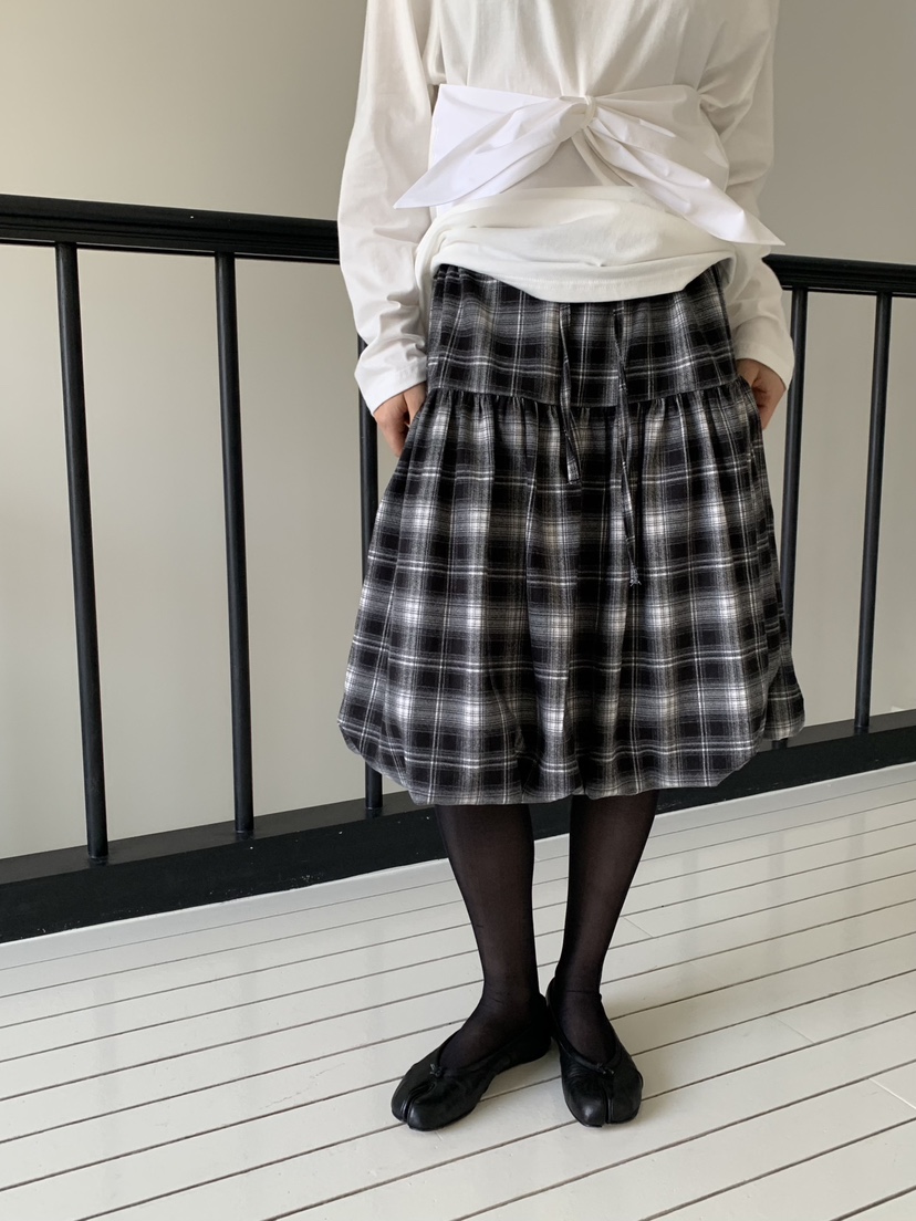 LOVE MY SANTA韓國直郵㊣女士新款職業推薦熱賣半身裙中短裙Santa/LOVE MY SANTA半身裙/中短裙圖色2黑