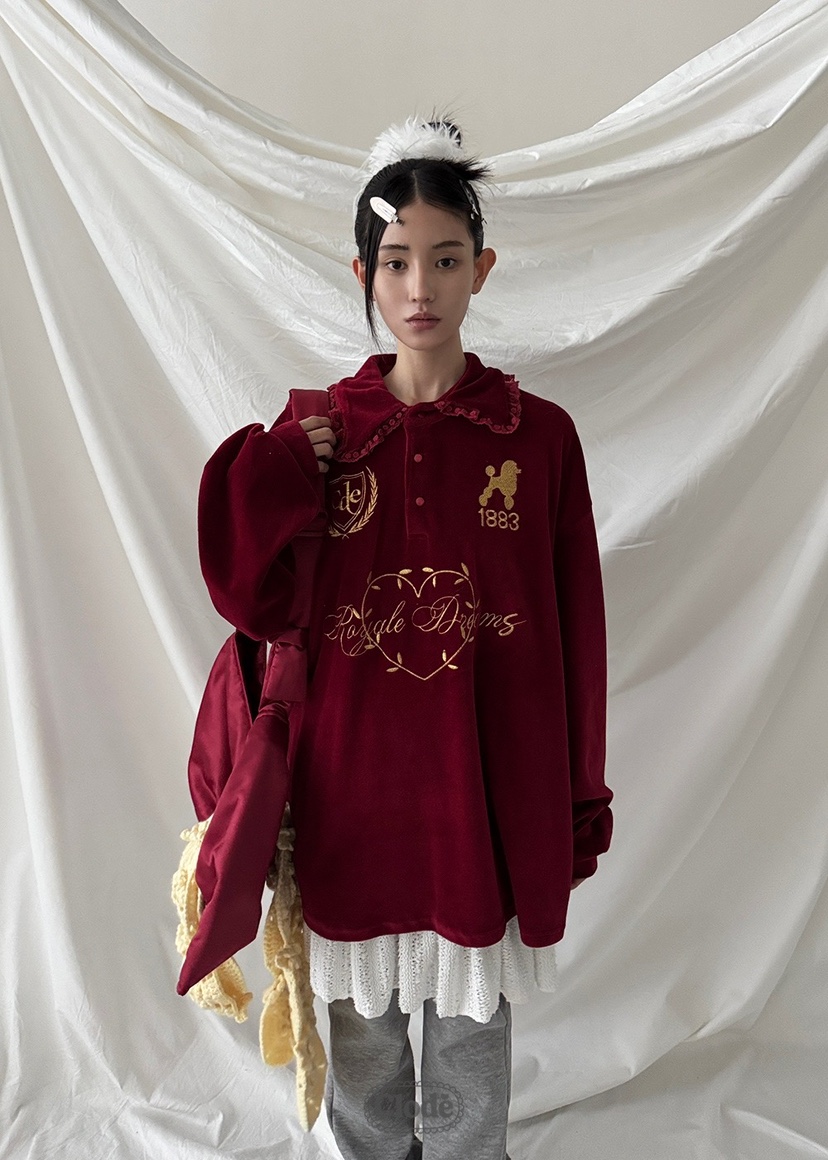 CLODE東大門㊣實拍女士新品人氣25秋冬休閑職業推薦襯衫蕾絲衫CLODE襯衫/蕾絲衫