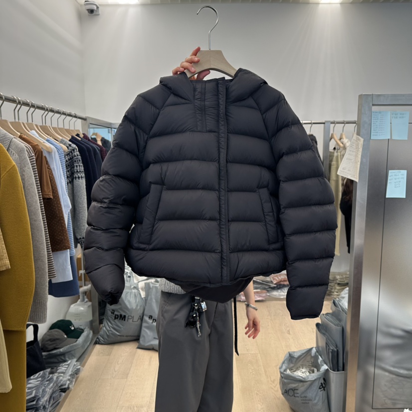 LTMS東大門㊣實拍女裝新品休閑職業真品熱賣短款羽絨服連帽LTMS短款羽絨服圖色2