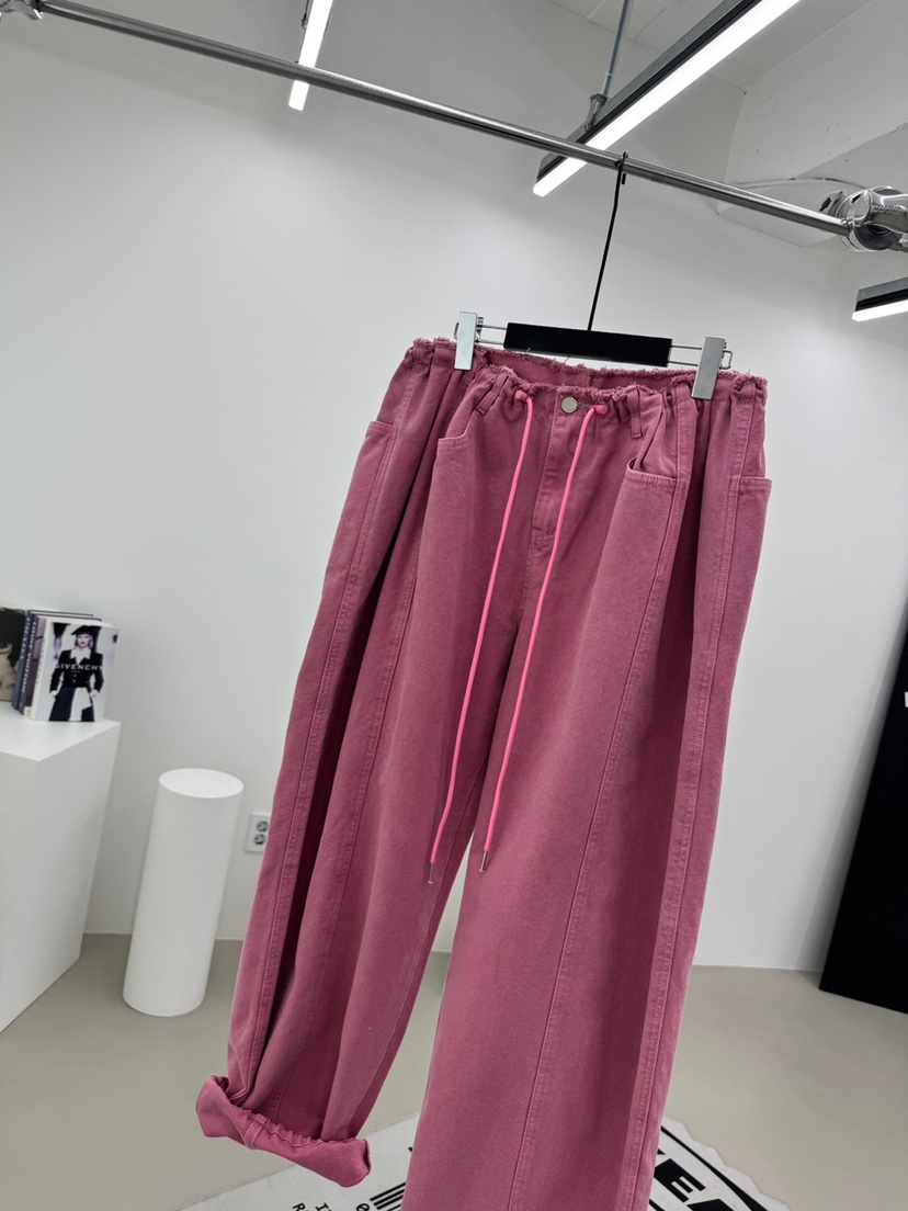 RED-A東大門㊣直郵女裝新品休閑推薦人氣真品25秋冬休閑褲系帶RED-A休閑褲圖色2