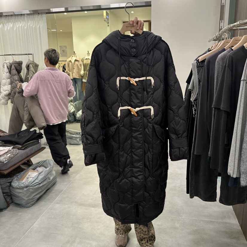 URBANSTORY/REMAKING韓國直郵㊣女士新款職業長款羽絨服填充Remaking/URBANSTORY長款羽絨服圖色2