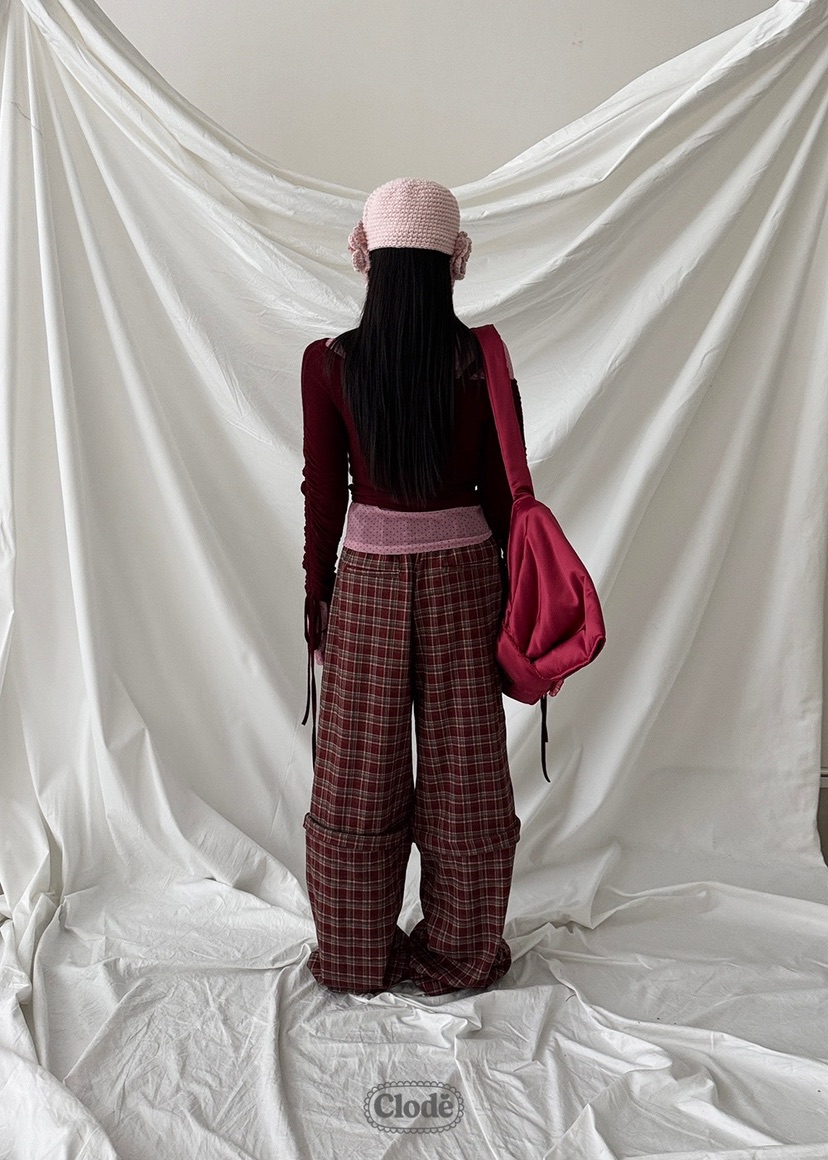 CLODE東大門㊣代購女士新款職業熱賣人氣真品休閑褲兩種穿法CLODE休閑褲