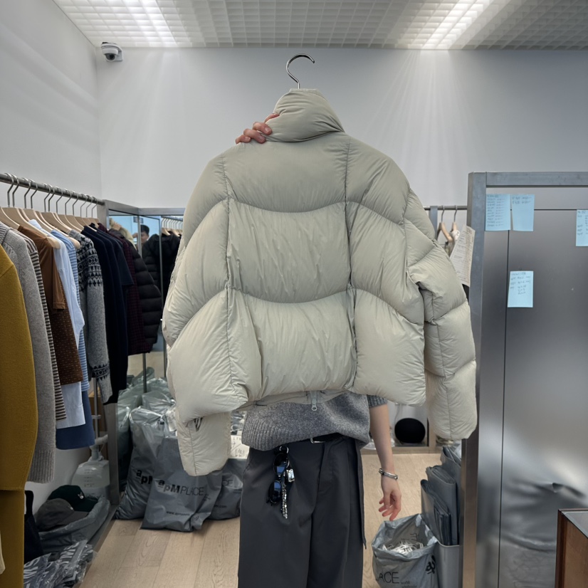 LTMS東大門㊣實拍女裝新品真品推薦熱賣短款羽絨服短款填充LTMS短款羽絨服