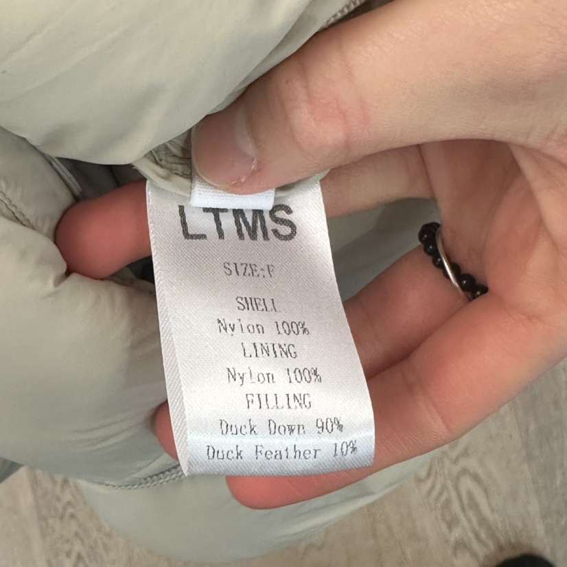 LTMS東大門㊣實拍女裝新品真品推薦熱賣短款羽絨服短款填充LTMS短款羽絨服