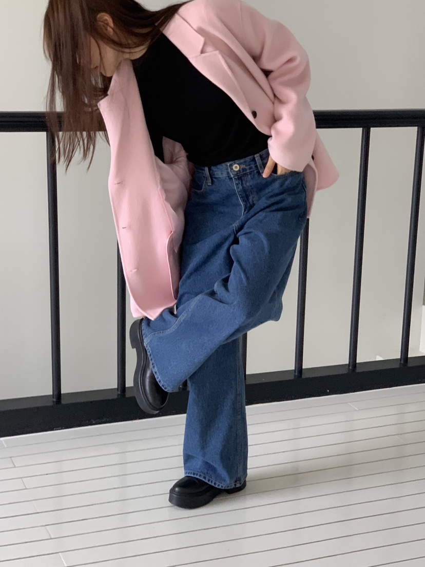 LOVE MY SANTA韓國代購㊣女裝新款人氣推薦熱賣時尚休閑夾克Santa/LOVE MY SANTA夾克