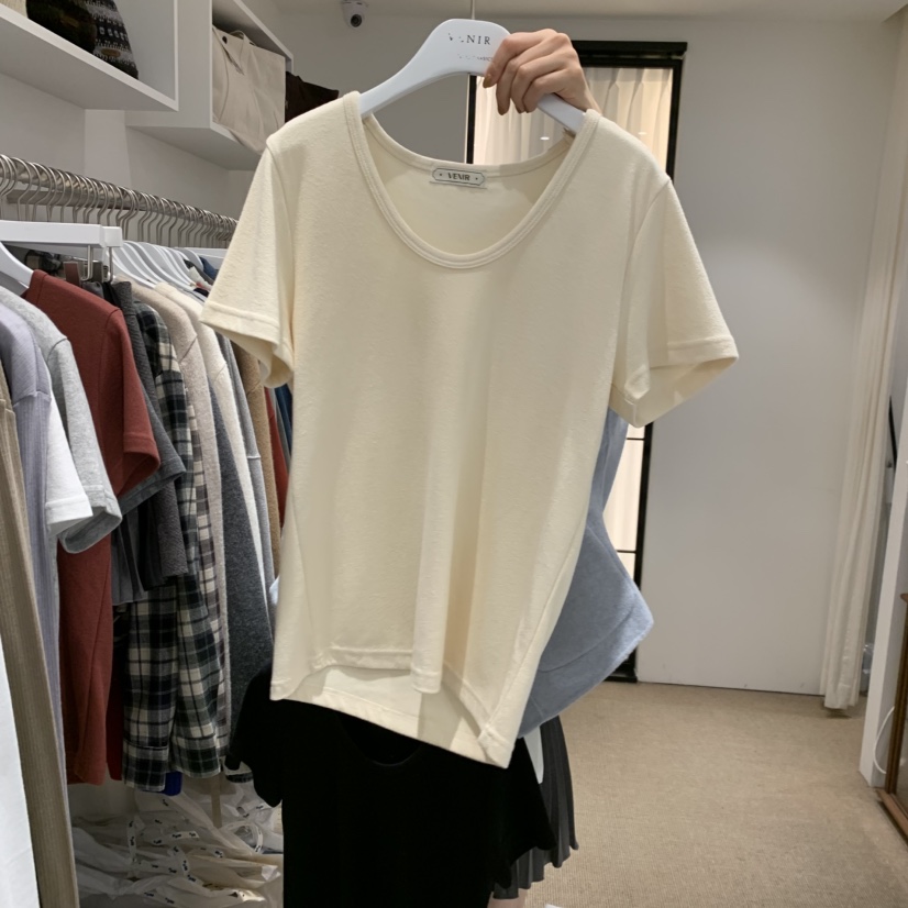 VENIR-a東大門㊣實拍女士新款熱賣休閑推薦職業人氣真品T恤VENIR-aT恤圖色2
