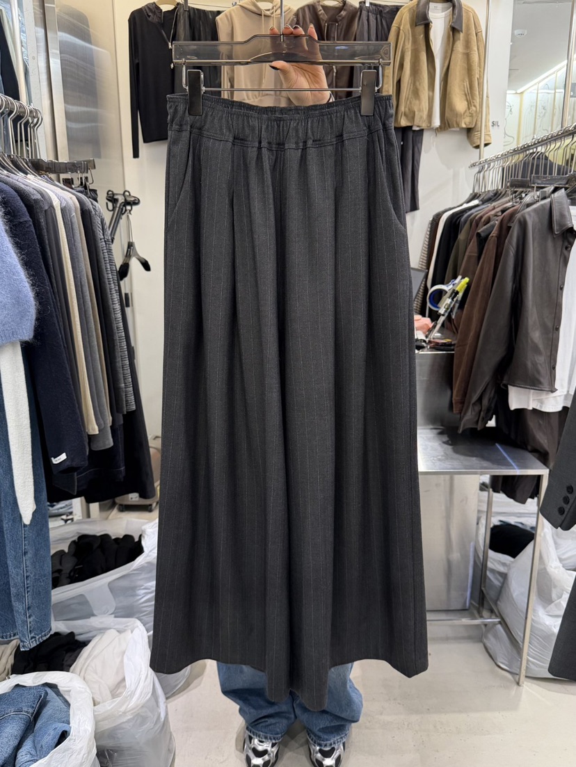 THE SIL韓國代購㊣女裝新品25秋冬職業熱賣休閑真品休閑褲THE SIL/1 2ILLY休閑褲圖色2