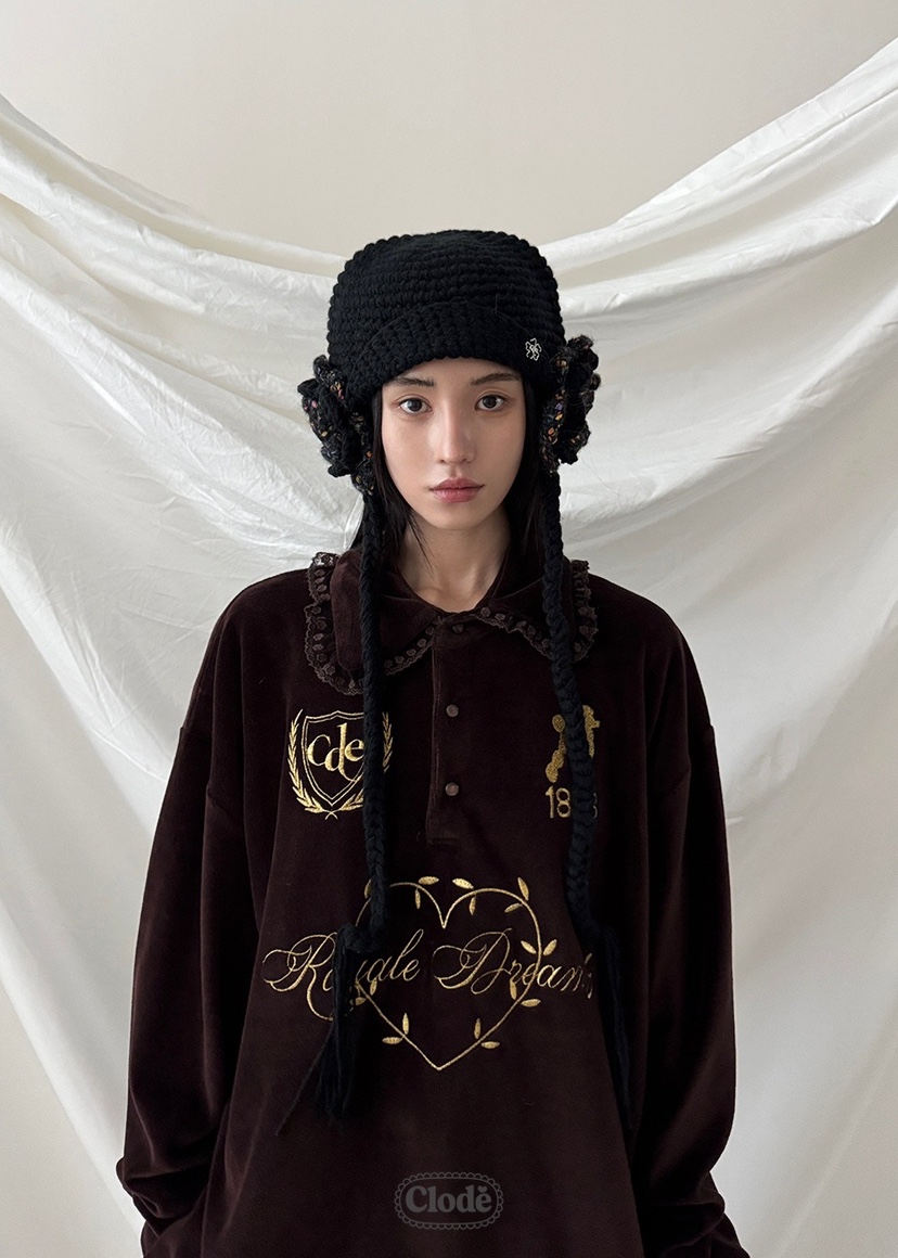 CLODE東大門㊣代購女裝新品休閑熱賣真品時尚職業推薦25秋冬帽子CLODE帽子圖色2