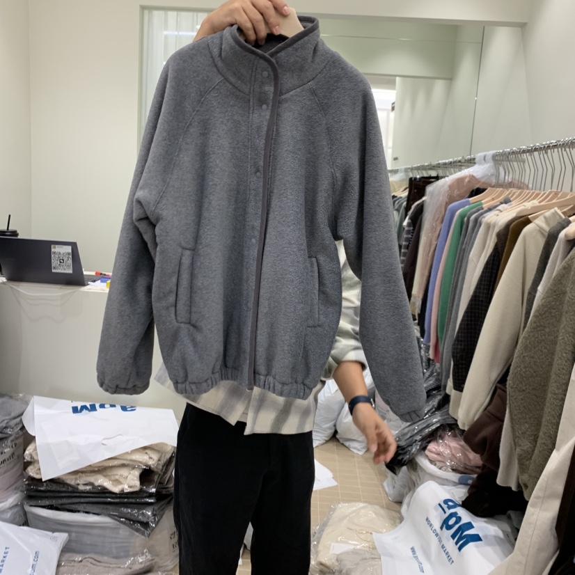 AMY GRACE東大門㊣直郵女士新款人氣推薦職業25秋冬夾克羊毛AMY GRACE夾克圖色1