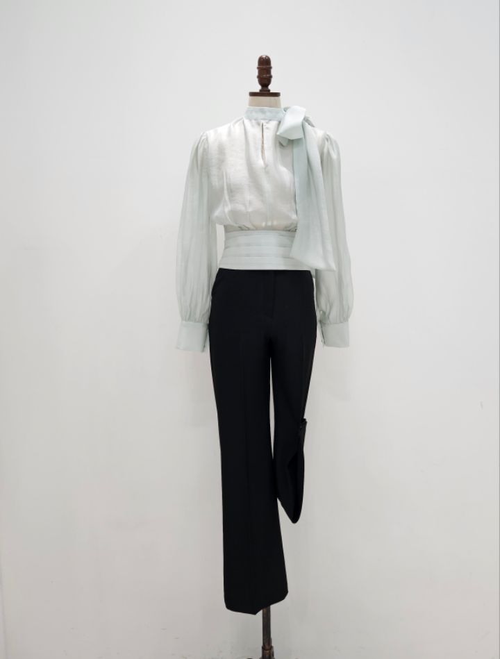 HIGH HEELS東大門㊣代購女裝新款熱賣人氣25秋冬襯衫蕾絲衫HIGH HEELS襯衫/蕾絲衫