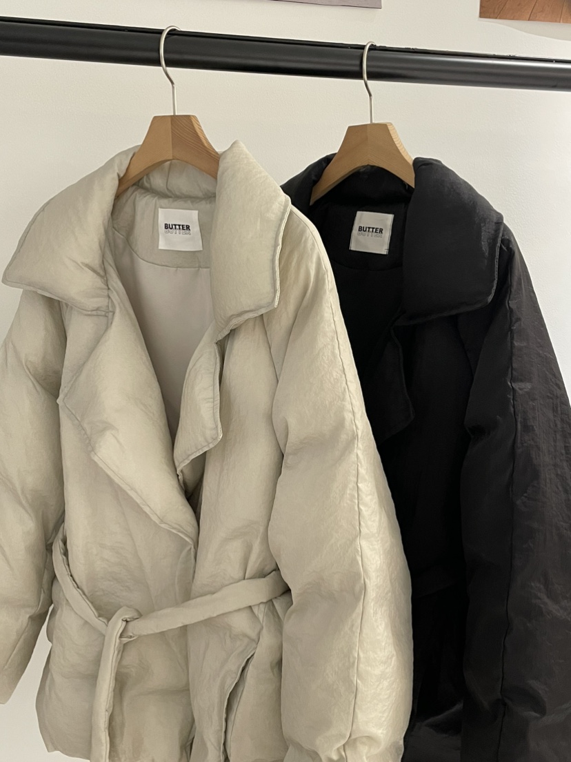 BUTTER-P東大門㊣實拍女士新款25秋冬時尚短款羽絨服填充鵝BUTTER-P短款羽絨服