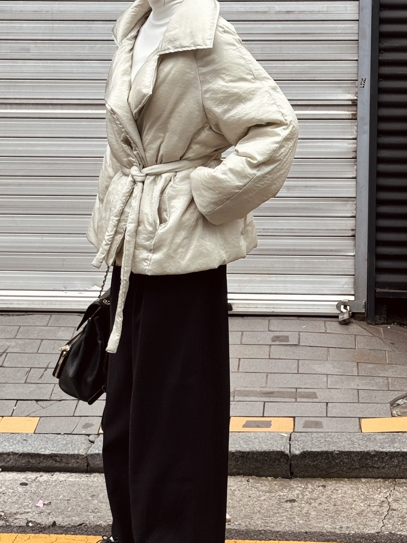 BUTTER-P東大門㊣實拍女士新款25秋冬時尚短款羽絨服填充鵝BUTTER-P短款羽絨服