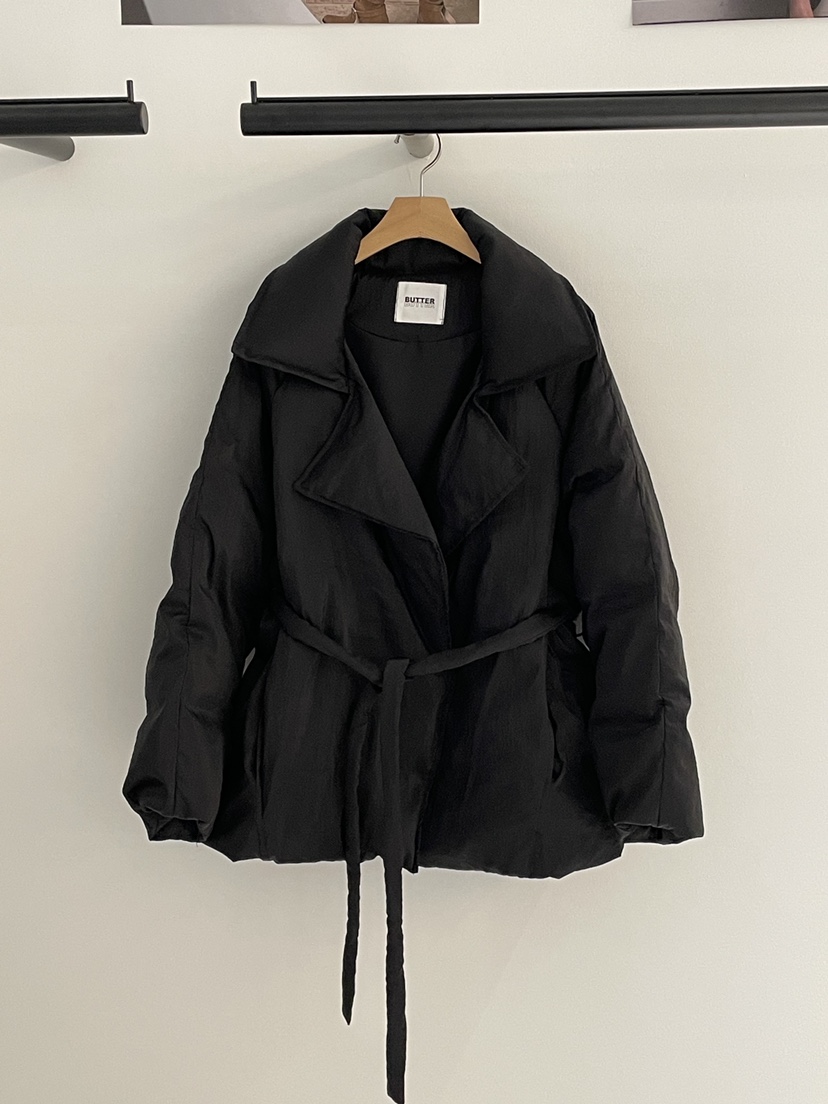 BUTTER-P東大門㊣實拍女士新款25秋冬時尚短款羽絨服填充鵝BUTTER-P短款羽絨服圖色2