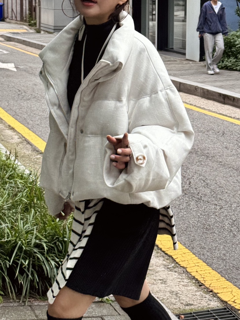 BUTTER-P東大門㊣實拍女裝新款人氣休閑推薦短款羽絨服填充BUTTER-P短款羽絨服