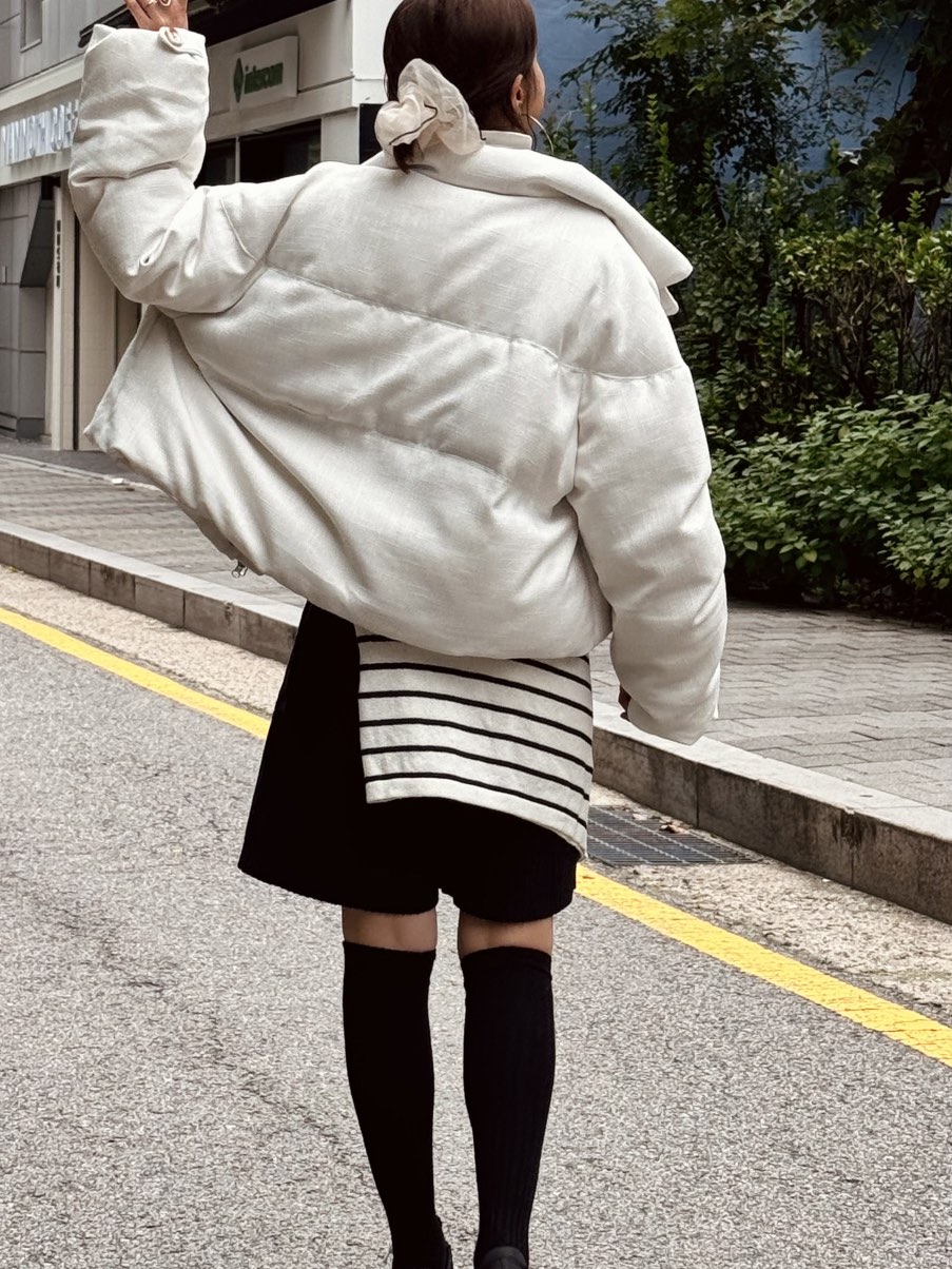 BUTTER-P東大門㊣實拍女裝新款人氣休閑推薦短款羽絨服填充BUTTER-P短款羽絨服