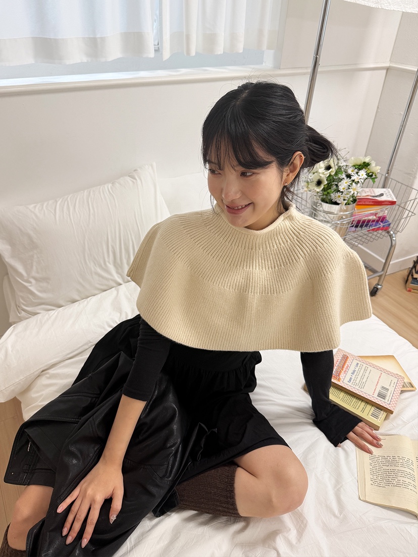 NICEALICE東大門㊣實拍女裝新品人氣推薦真品圍巾披肩斗篷披肩NICEALICE圍巾/披肩圖色3