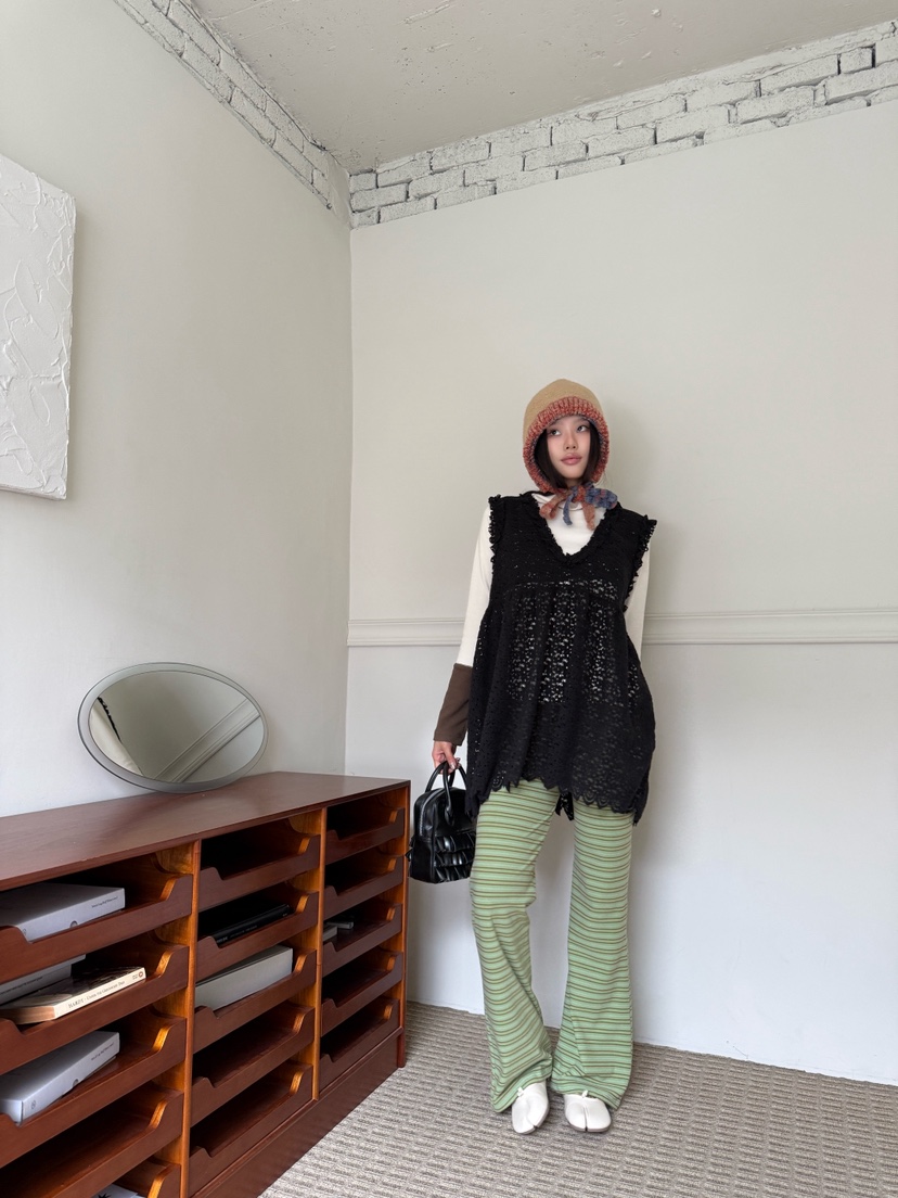 MAISONDEGLORY東大門㊣實拍女士新款職業推薦真品25秋冬連衣裙MAISON DE GLORY連衣裙