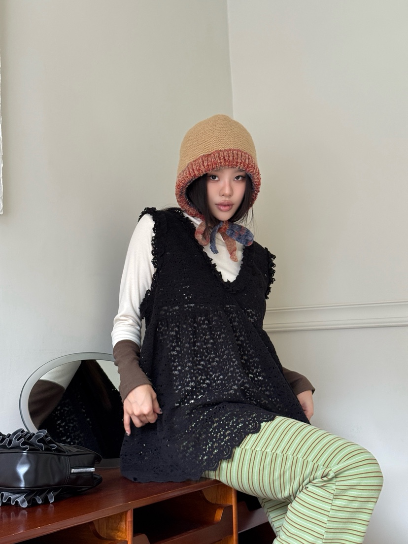MAISONDEGLORY東大門㊣實拍女士新款職業推薦真品25秋冬連衣裙MAISON DE GLORY連衣裙