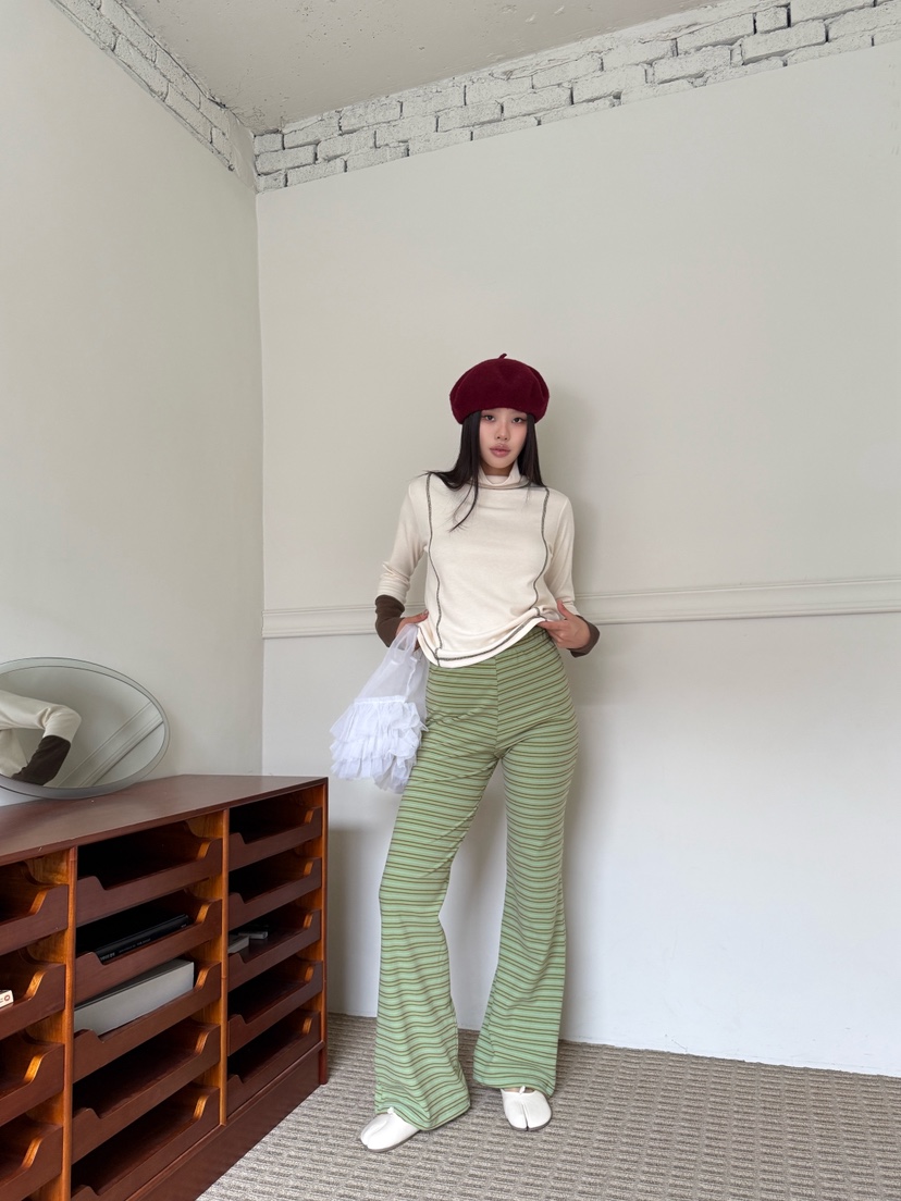 MAISONDEGLORY韓國直郵㊣女士新款休閑推薦人氣熱賣時尚休閑褲MAISON DE GLORY休閑褲