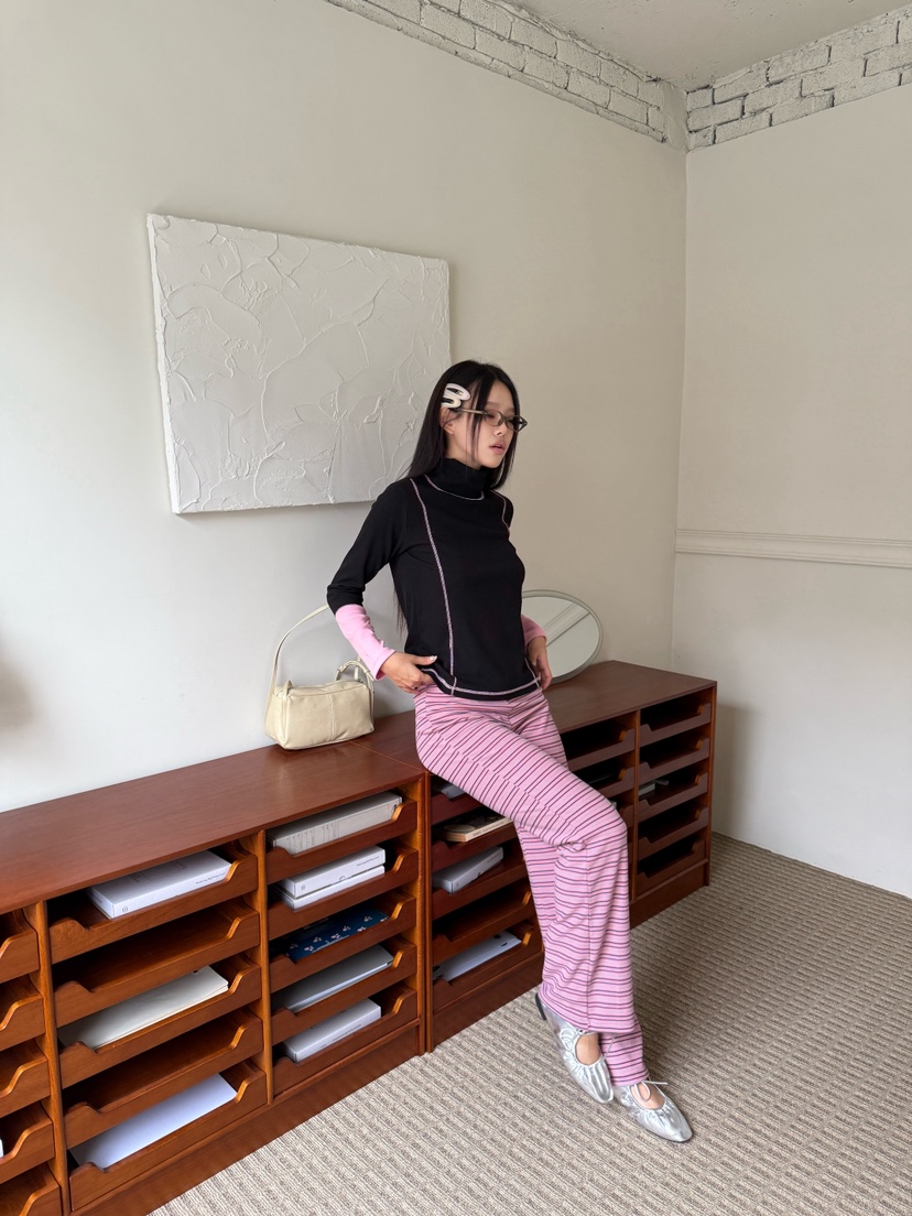 MAISONDEGLORY韓國直郵㊣女士新款休閑推薦人氣熱賣時尚休閑褲MAISON DE GLORY休閑褲