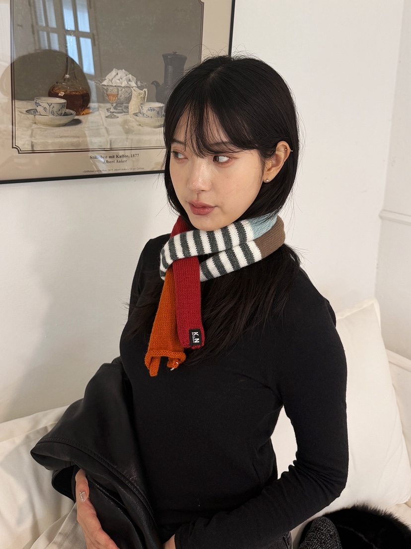 NICEALICE東大門㊣實拍女裝新品職業休閑時尚圍巾披肩修身圍巾NICEALICE圍巾/披肩