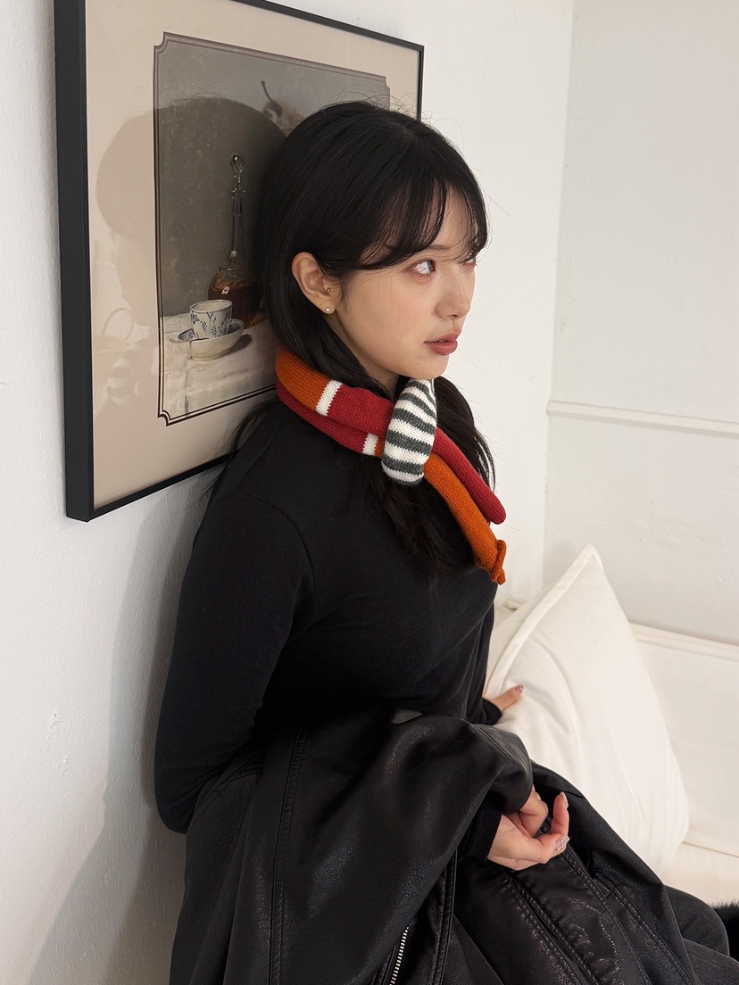 NICEALICE東大門㊣實拍女裝新品職業休閑時尚圍巾披肩修身圍巾NICEALICE圍巾/披肩