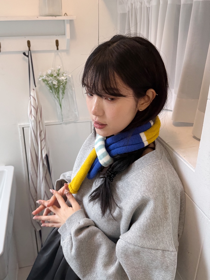 NICEALICE東大門㊣實拍女裝新品職業休閑時尚圍巾披肩修身圍巾NICEALICE圍巾/披肩