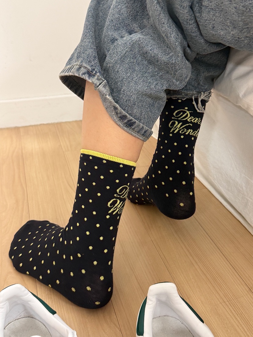 NICEALICE韓國直郵㊣女裝新款25秋冬休閑人氣真品推薦時尚襪子NICEALICE襪子圖色3