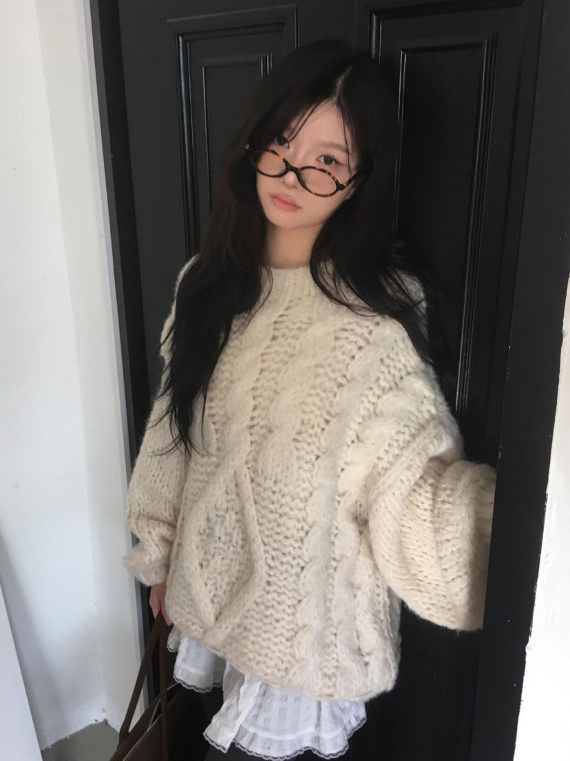 EIGHTGLOW韓國直郵㊣女裝新款熱賣25秋冬推薦時尚休閑毛衣高領EIGHTGLOW毛衣