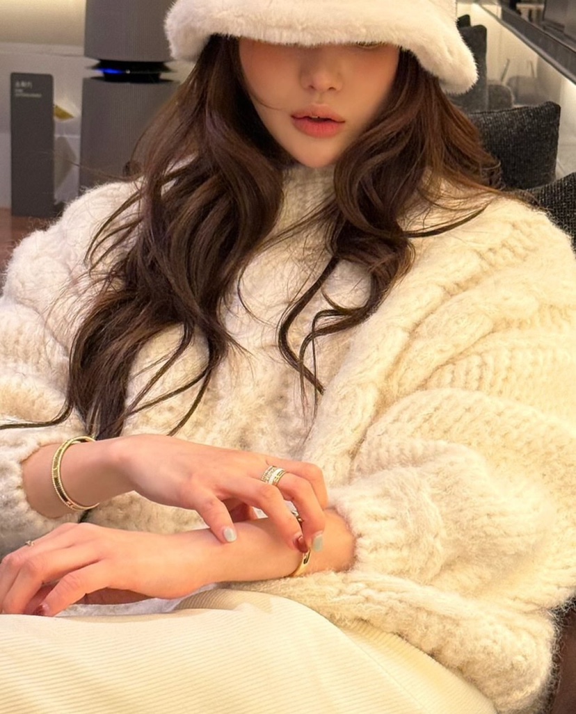 EIGHTGLOW韓國直郵㊣女裝新款熱賣25秋冬推薦時尚休閑毛衣高領EIGHTGLOW毛衣