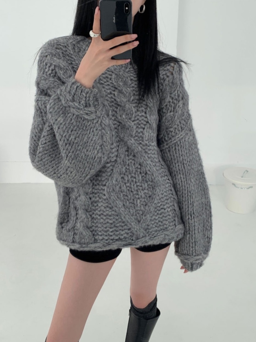 EIGHTGLOW韓國直郵㊣女裝新款熱賣25秋冬推薦時尚休閑毛衣高領EIGHTGLOW毛衣