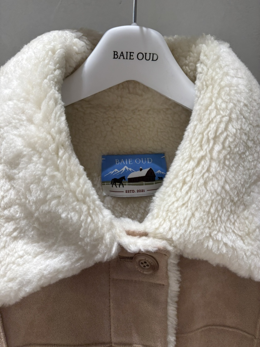 BAIE OUD/OFCEDRE東大門㊣實拍女士新品時尚中長款大衣雙面BAIE OUD/OFCEDRE中長款大衣