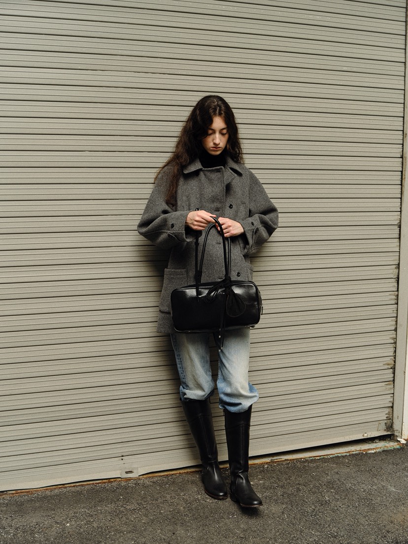 BAIE OUD/OFCEDRE東大門㊣代購女裝新款真品腰包迷你包絨面革BAIE OUD/OFCEDRE腰包