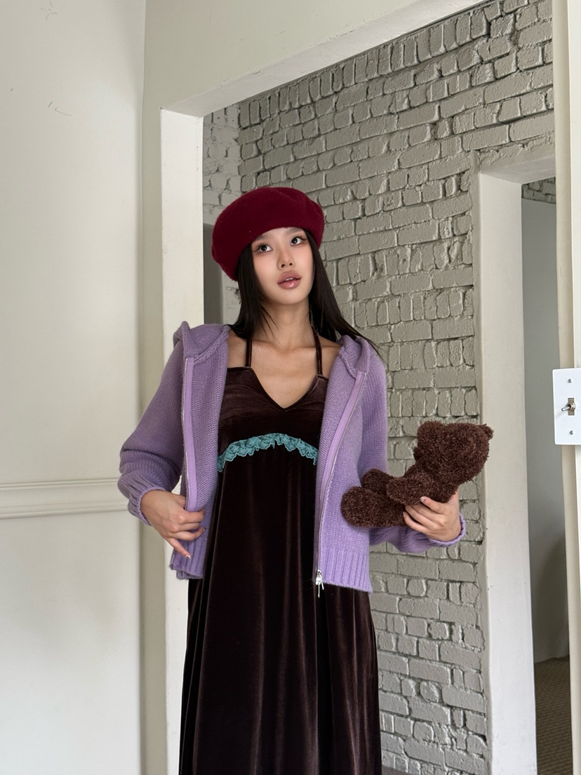 MAISONDEGLORY東大門㊣直郵女裝新品時尚人氣推薦針織衫連帽衫MAISON DE GLORY針織衫