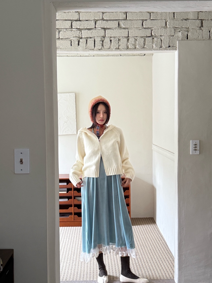 MAISONDEGLORY東大門㊣直郵女裝新品時尚人氣推薦針織衫連帽衫MAISON DE GLORY針織衫