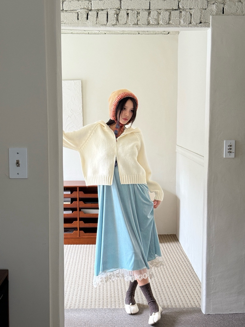 MAISONDEGLORY東大門㊣直郵女裝新品時尚人氣推薦針織衫連帽衫MAISON DE GLORY針織衫