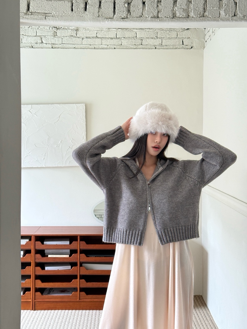 MAISONDEGLORY東大門㊣直郵女裝新品時尚人氣推薦針織衫連帽衫MAISON DE GLORY針織衫圖色2