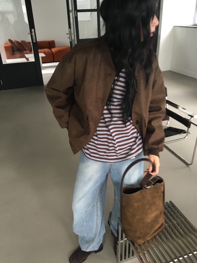CEDARWOOD東大門㊣直郵女裝新品熱賣人氣25秋冬夾克夾棉絎縫絨CEDAR WOOD夾克