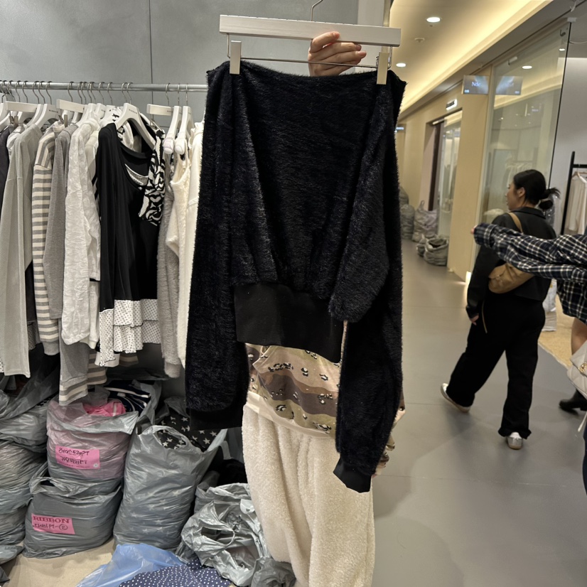 RIBBON韓國直郵㊣女士新款職業25秋冬時尚休閑人氣真品衛衣RIBBON衛衣