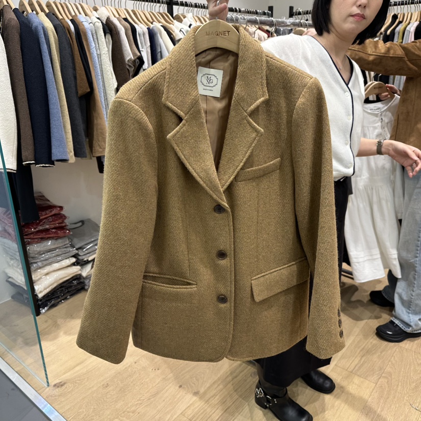 M.G.N東大門㊣直郵女士新款職業推薦人氣真品時尚25秋冬夾克MAGNET夾克