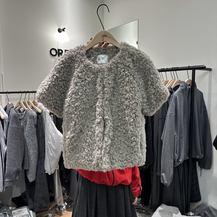 ORE-P東大門㊣實拍女士新品25秋冬真品熱賣時尚推薦人氣夾克ORE夾克圖色2
