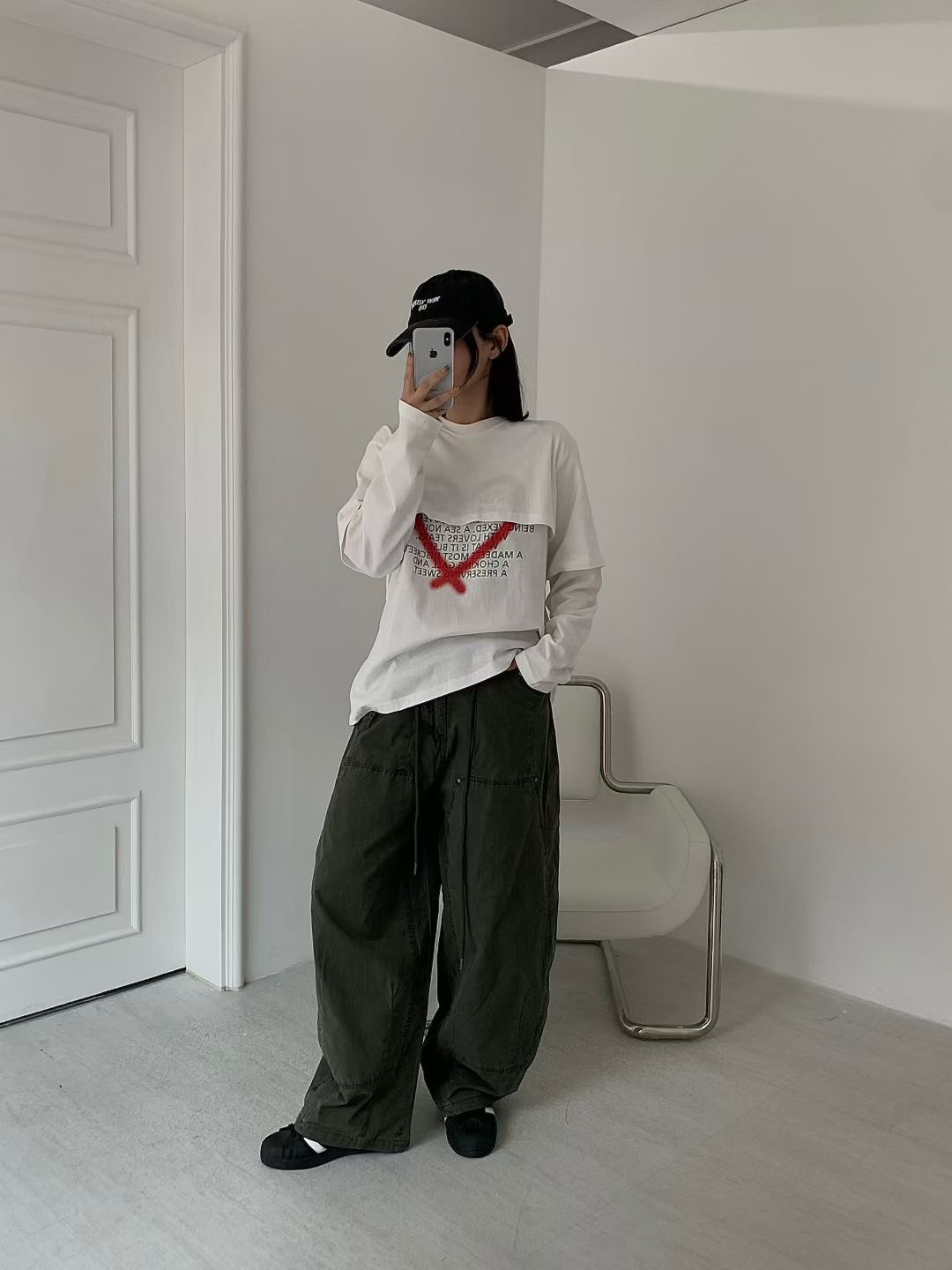 VICTORIA韓國代購㊣女裝新品人氣推薦熱賣休閑25秋冬長袖T恤VICTORIA長袖T恤