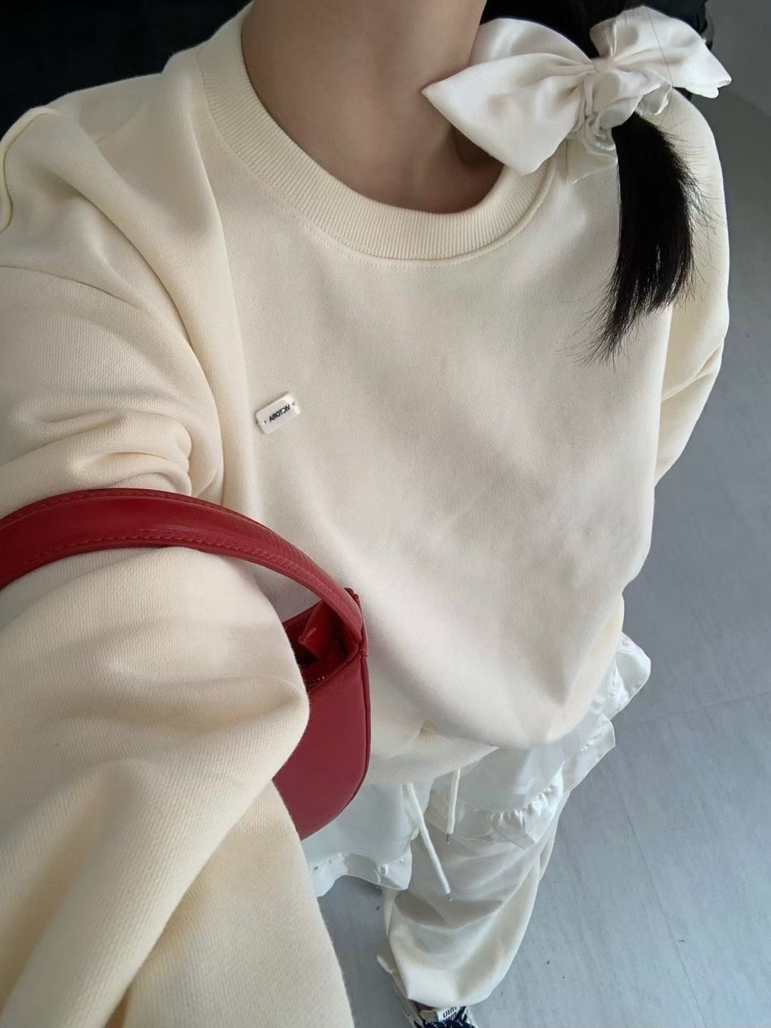 VICTORIA韓國直郵㊣女裝新品職業25秋冬真品熱賣人氣時尚衛衣VICTORIA衛衣
