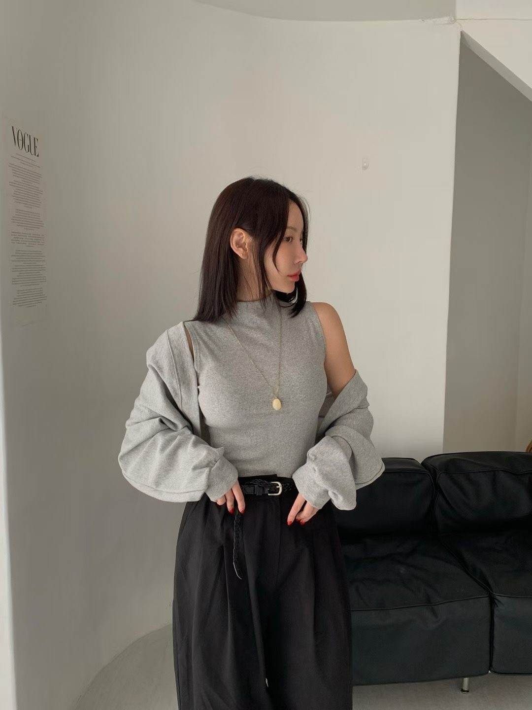 VICTORIA東大門㊣直郵女裝新款人氣25秋冬職業真品套裝套裝VICTORIA套裝圖色1