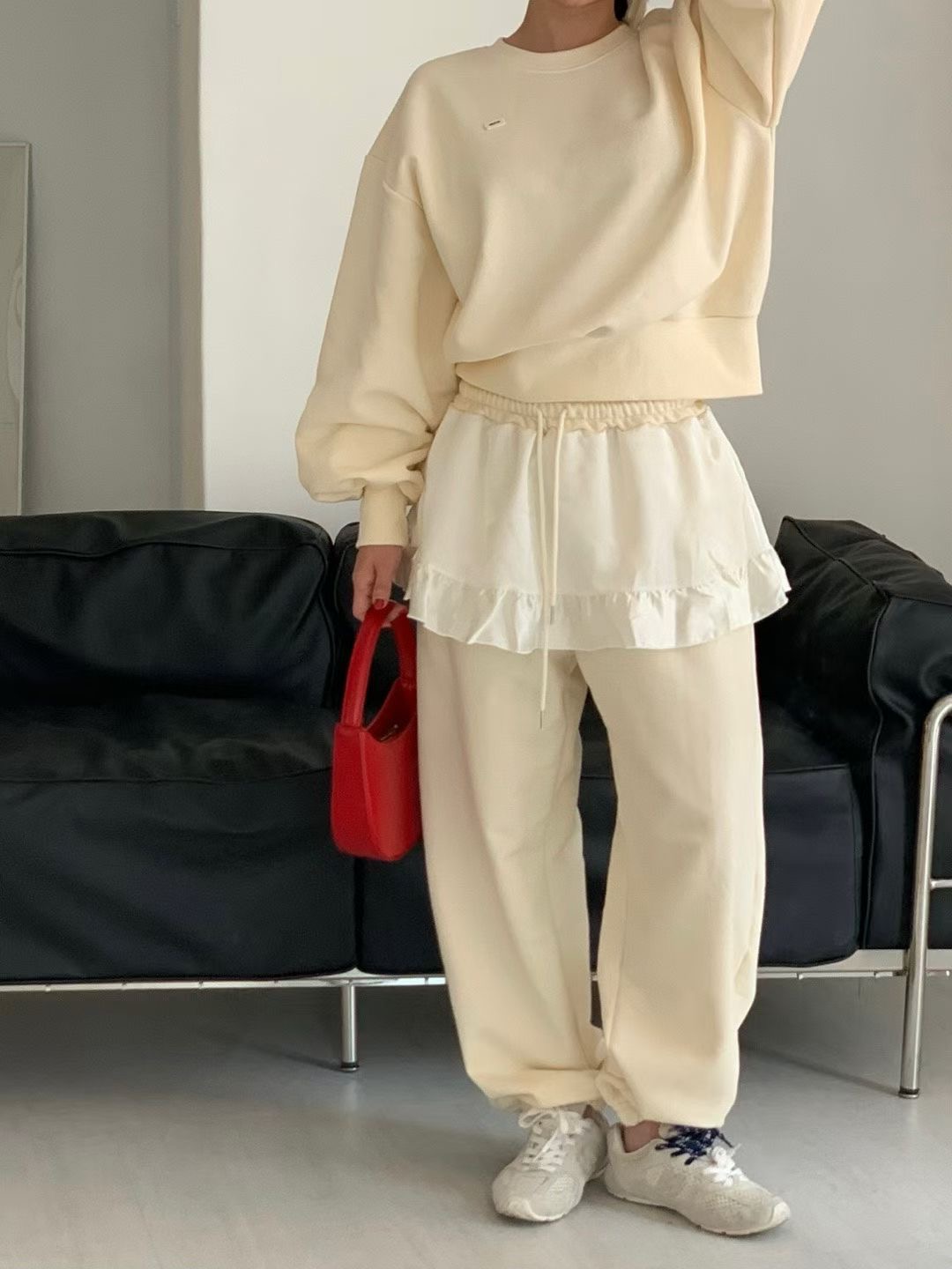 VICTORIA東大門㊣直郵女裝新品休閑25秋冬真品人氣時尚裙褲VICTORIA裙褲圖色2